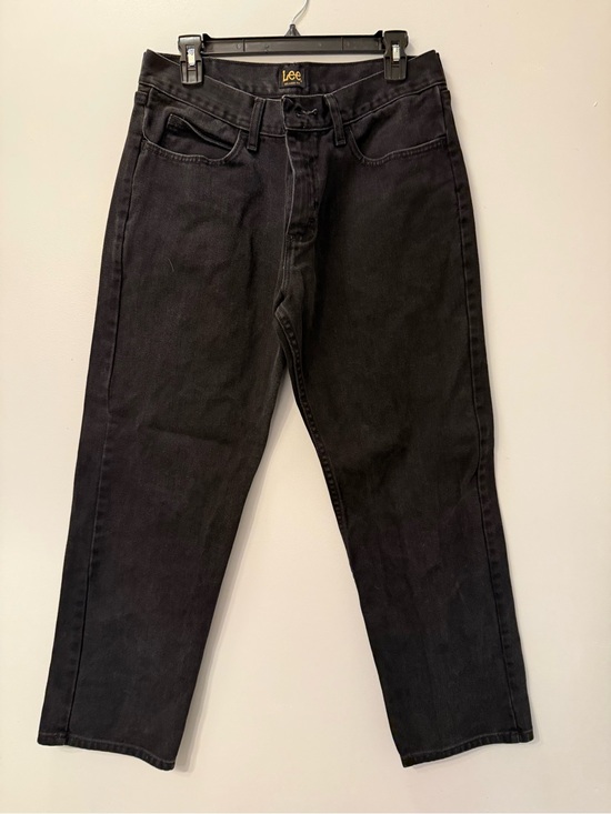 Lee Other - Lee Men's Relaxed Straight Black Jeans Size 33x29